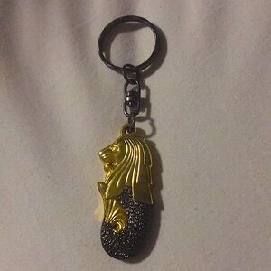 Merlion keychain